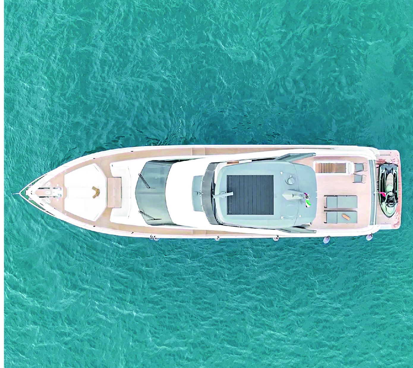 Yacht Top View